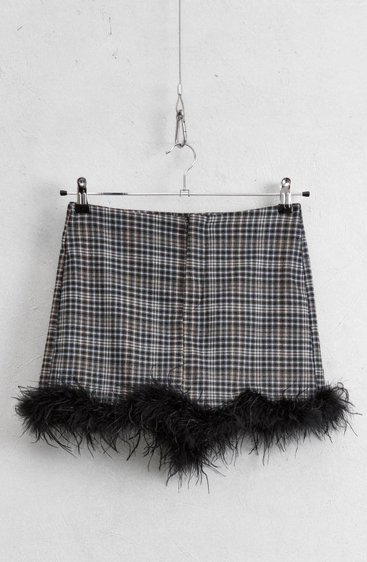 LUMINA SHORT FANTASIA CON PIUME LD3722 01 LUMINA 