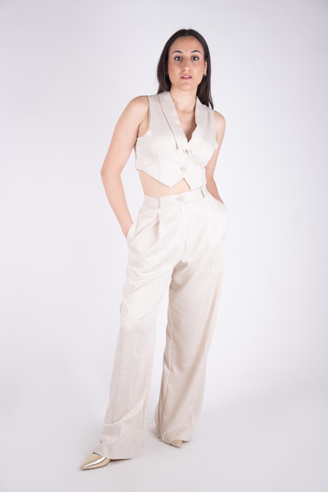 Haveone Pantalone vita alta PGE-L041 01 Haveone 