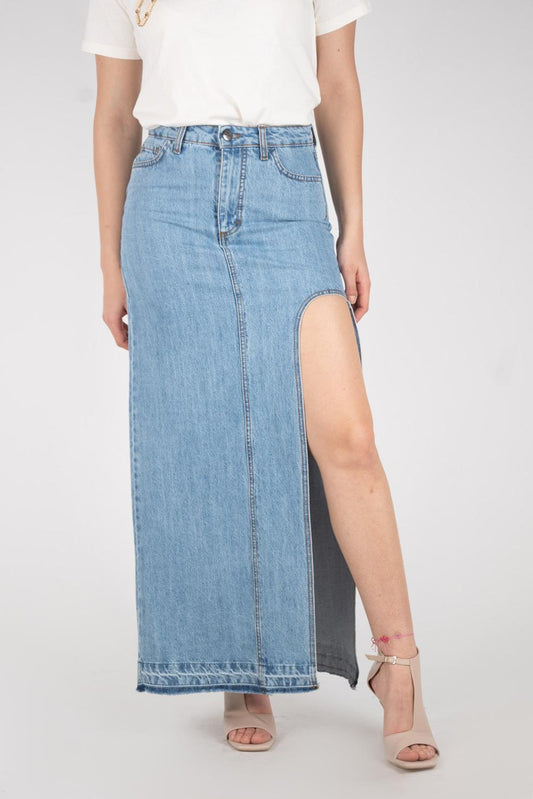 Ji Jil Gonna in denim spacco JPE24GJ1850XXXXXX 0061 Ji Jil 
