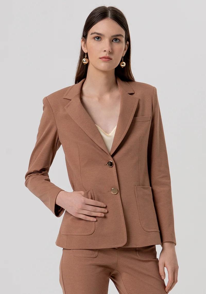 FRACOMINA BLAZER MONOPETTO PUNTO MILANO FR26SJ2002W51501 M07 Fracomina Preview 