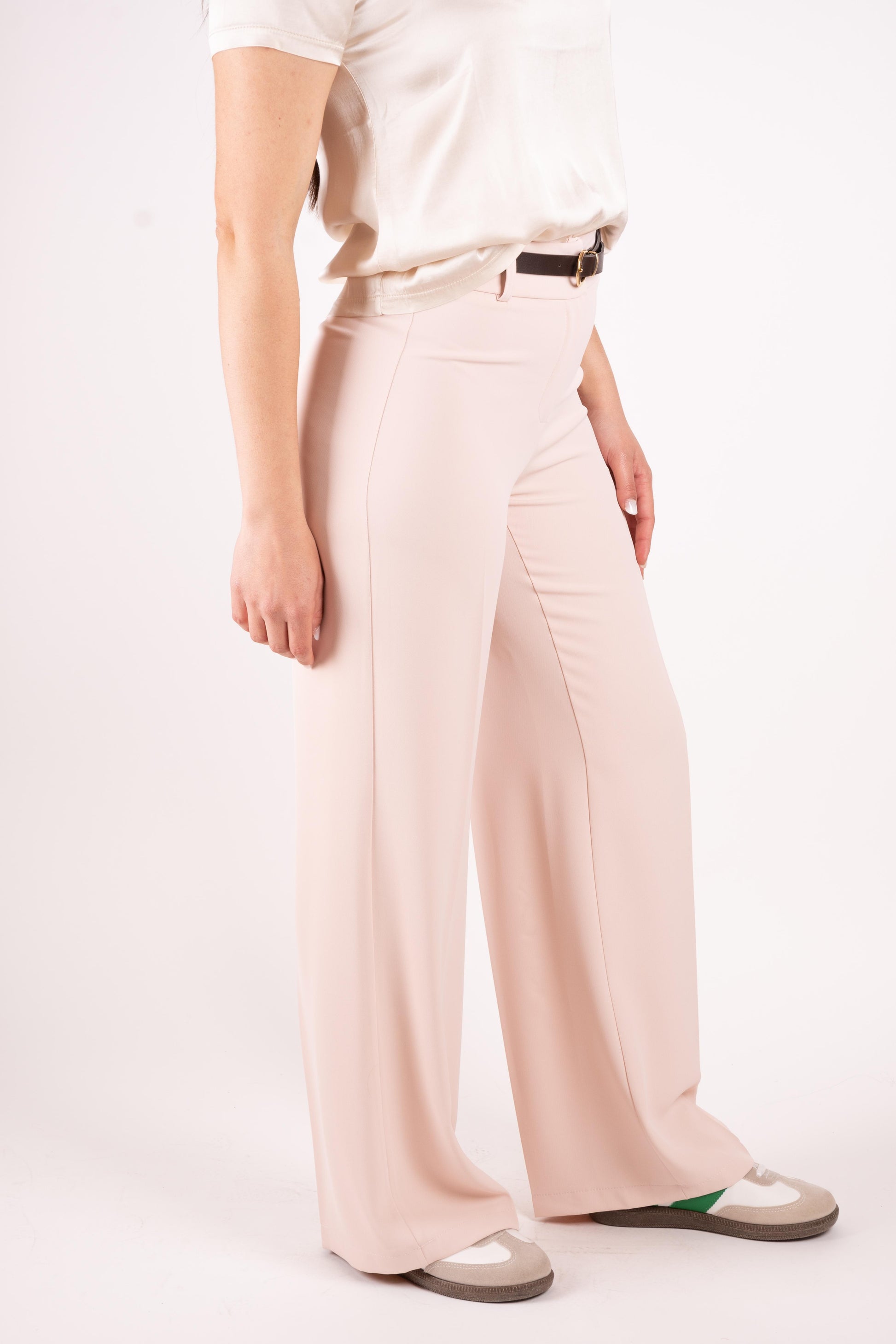 SusyMix Pantalone a Palazzo con cintura T1765U136 03 Susy Mix 
