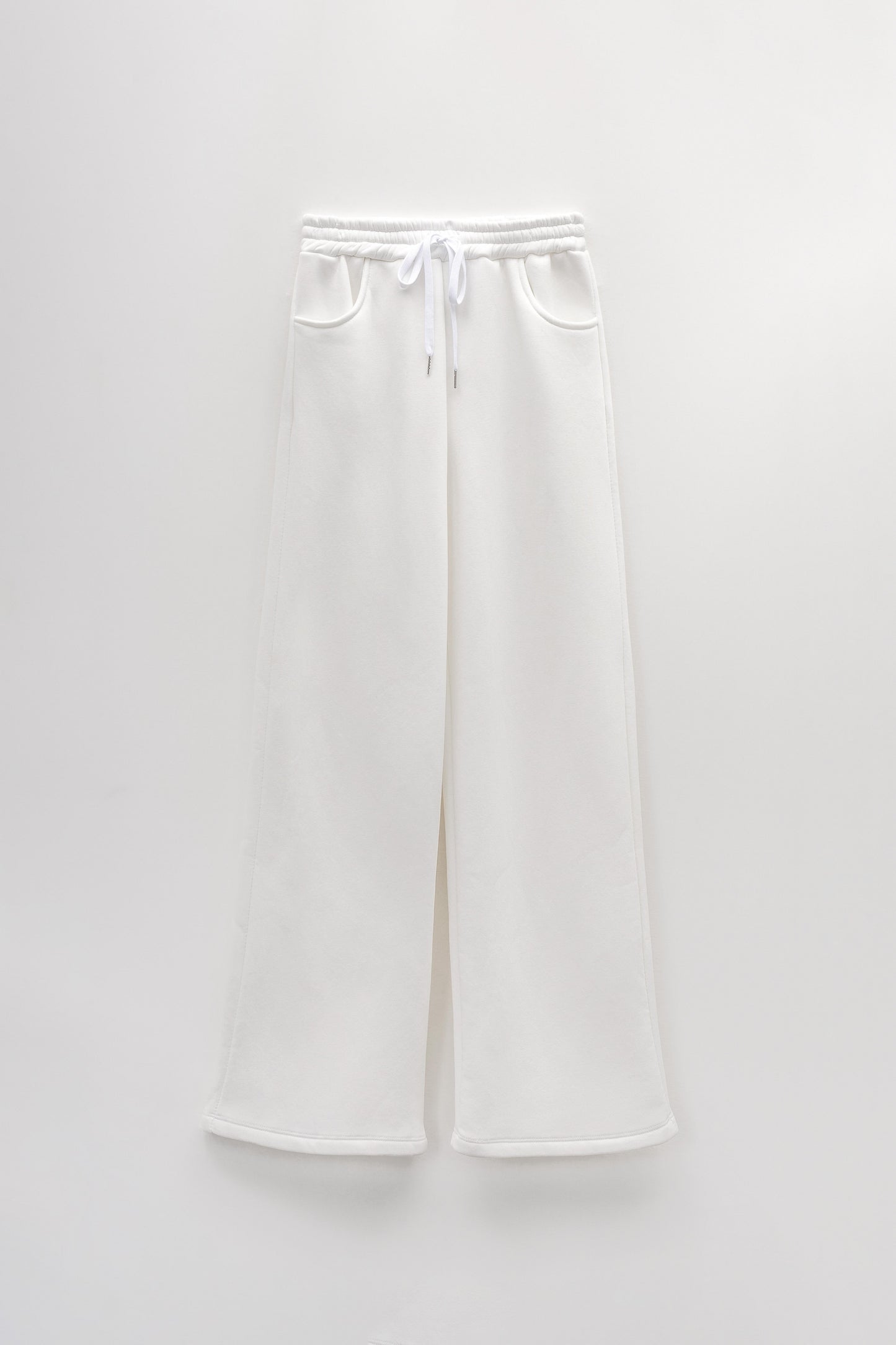 Lumina pantalone in felpa gamba larga L7993 02 LUMINA 