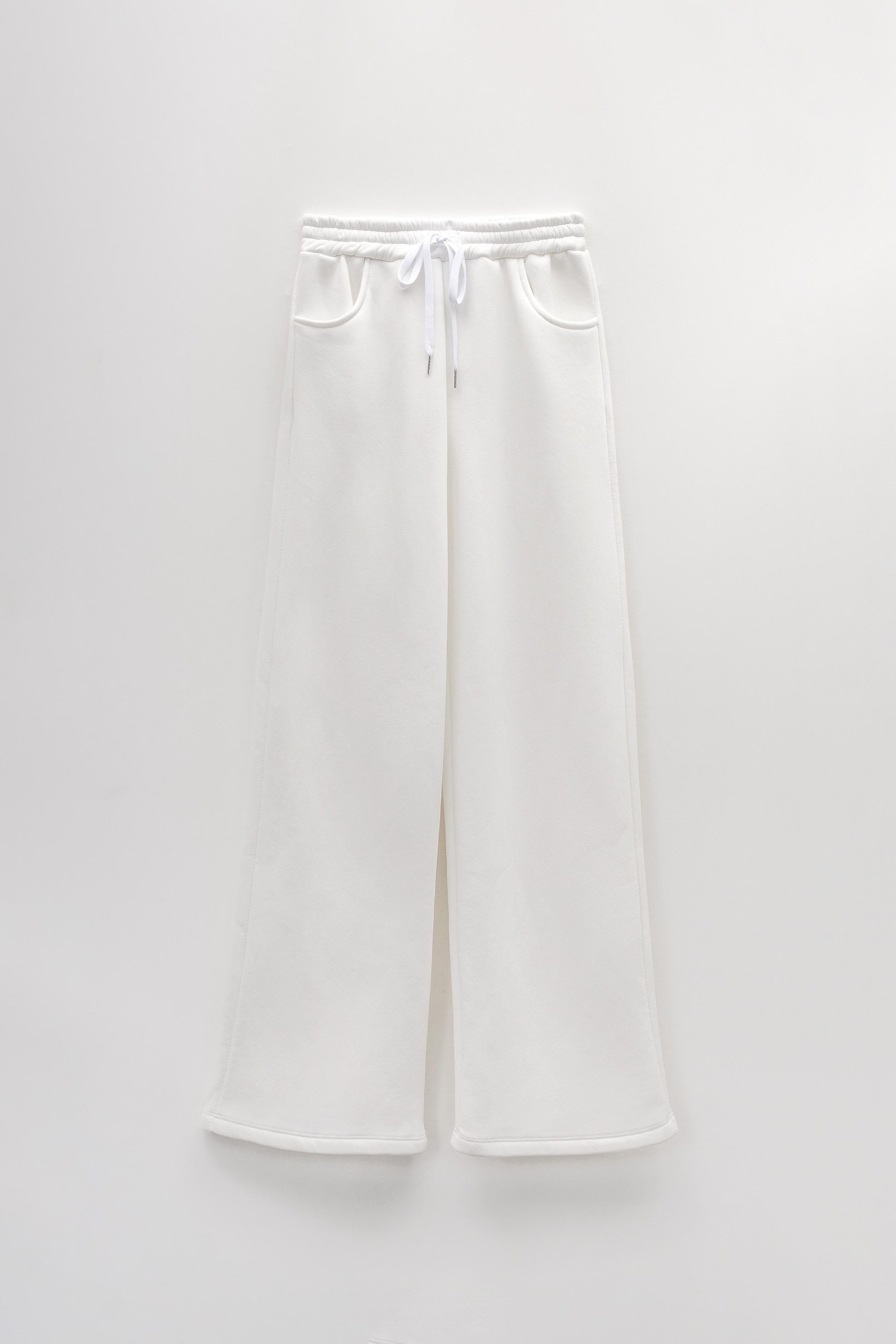 Lumina pantalone in felpa gamba larga L7993 02 LUMINA 