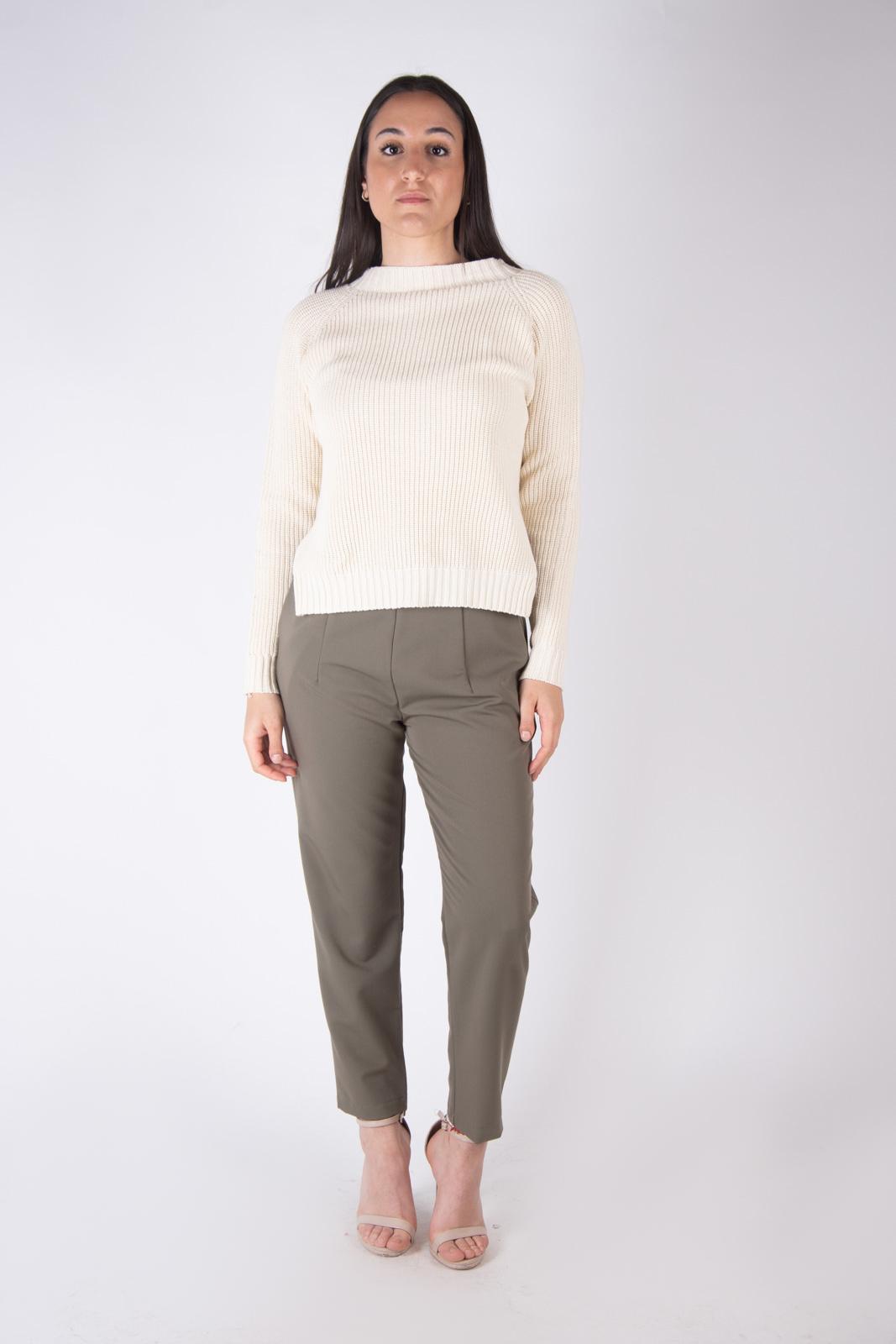 Susy Mix Pantalone a sigaretta con cintura 24100F 01 Susy Mix 