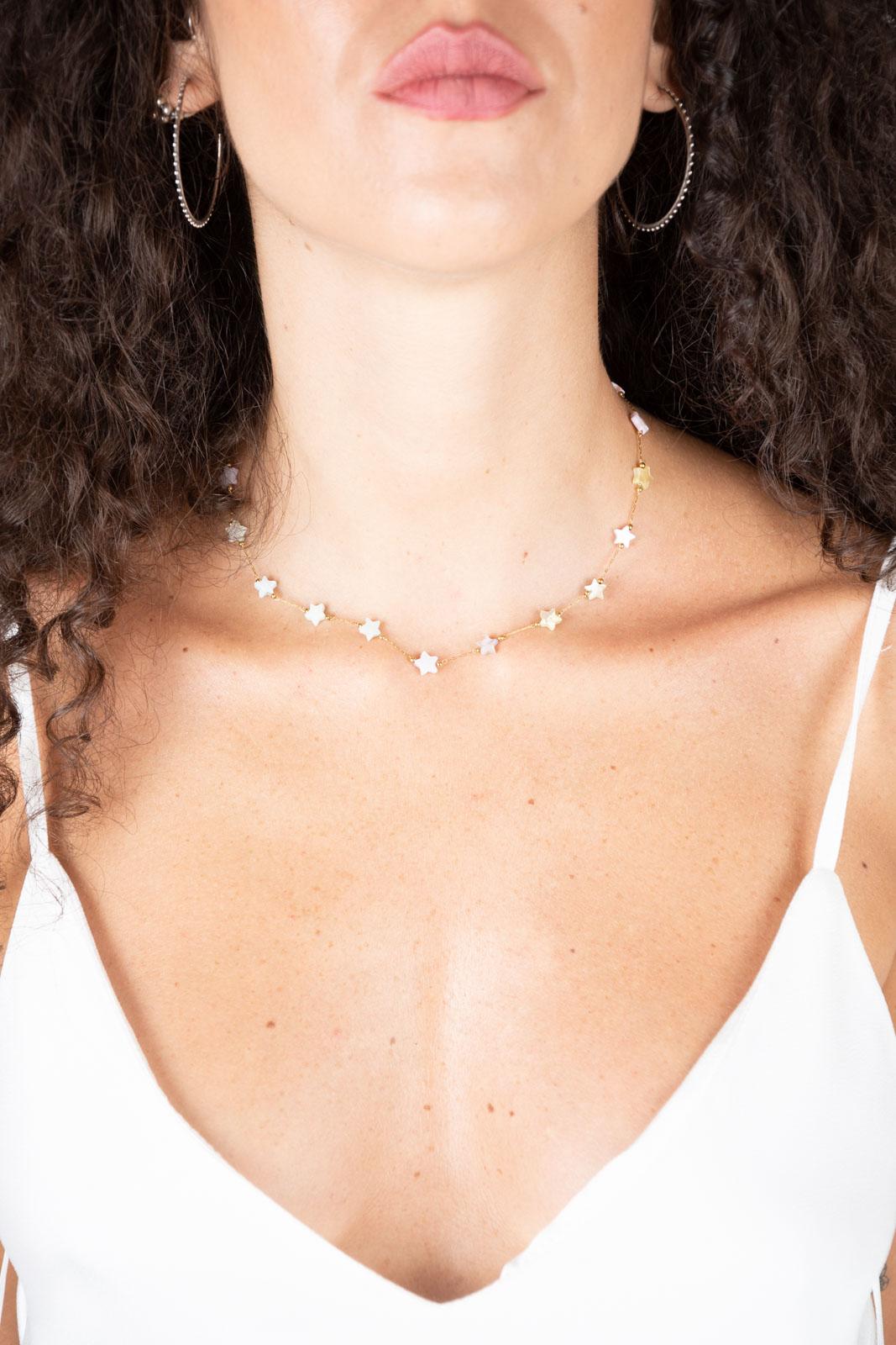 Chili Collana stelle pastello COLLANA 004 01 Chili 
