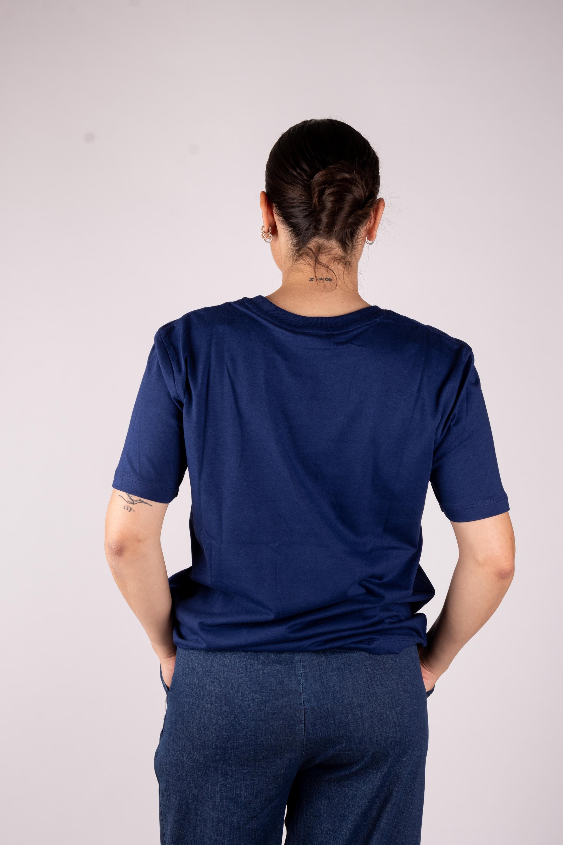 Lumina T-shirt basic cotone unito L8869 03 LUMINA 