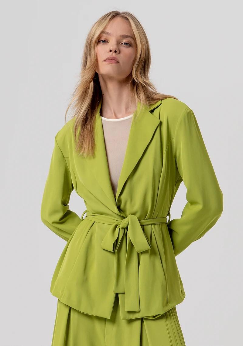 FRACOMINA BLAZER OVER CON CINTURA FR26SJ3010W43601 813 Fracomina Preview 