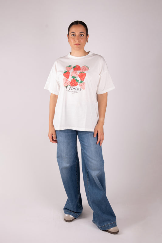 Vicolo T-Shirt  fragole RD0992 01 Vicolo 