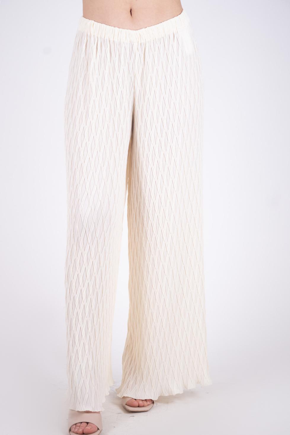Ji Jil Pantalone palazzo plissè irregolare JPE24PA1200GG0047 0706 Ji Jil 