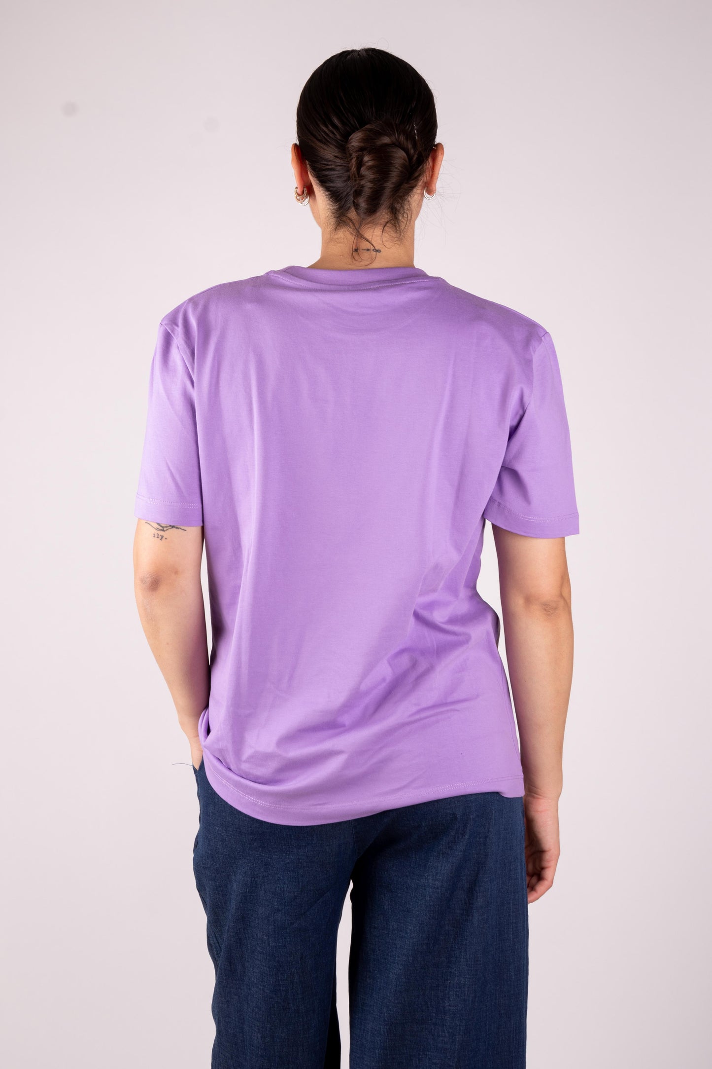 Lumina T-shirt basic cotone unito L8869 06 LUMINA 
