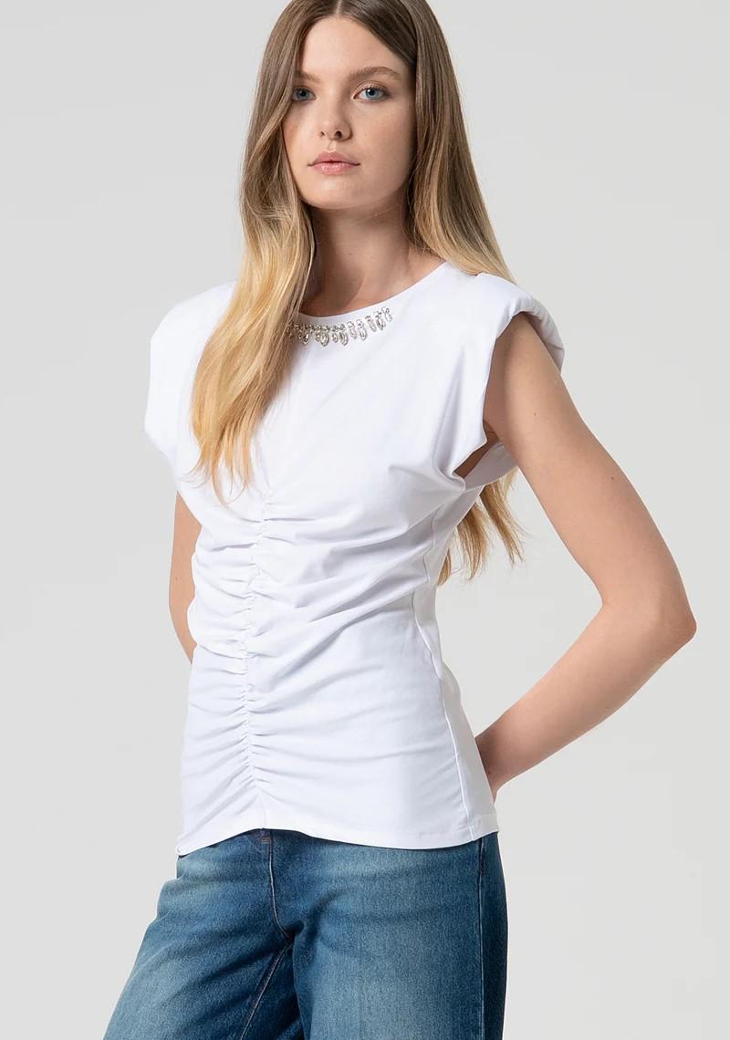 Fracomina T-Shirt spalline FS25ST2010J401R9 278 Fracomina Main 