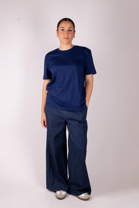 Lumina T-shirt basic cotone unito L8869 03 LUMINA 