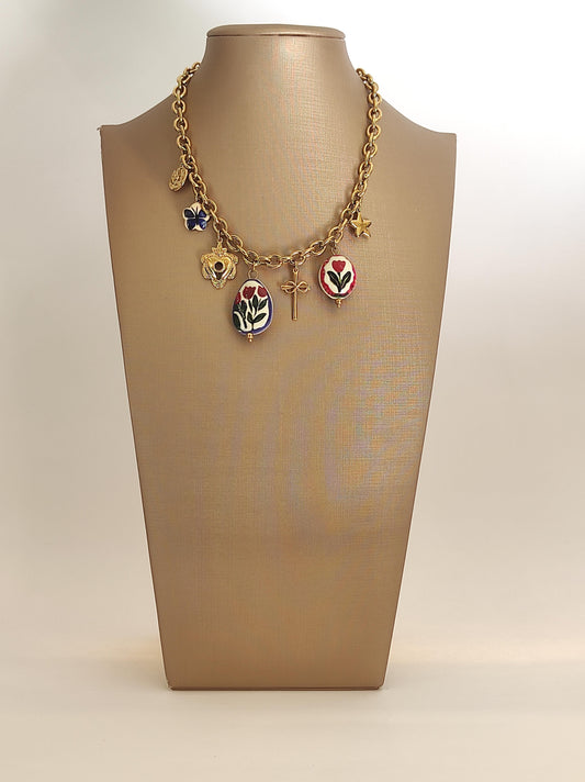 Chili Collana Charms in ceramica e metallo COLLANA 06/A25 01 Chili 