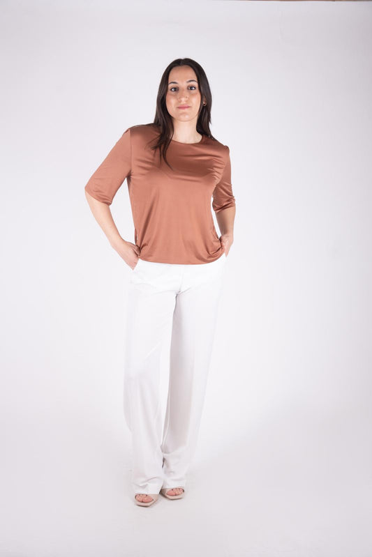 Ji Jil T-Shirt jersey doppiato JPE24TS2180JE0129 0031 Ji Jil 