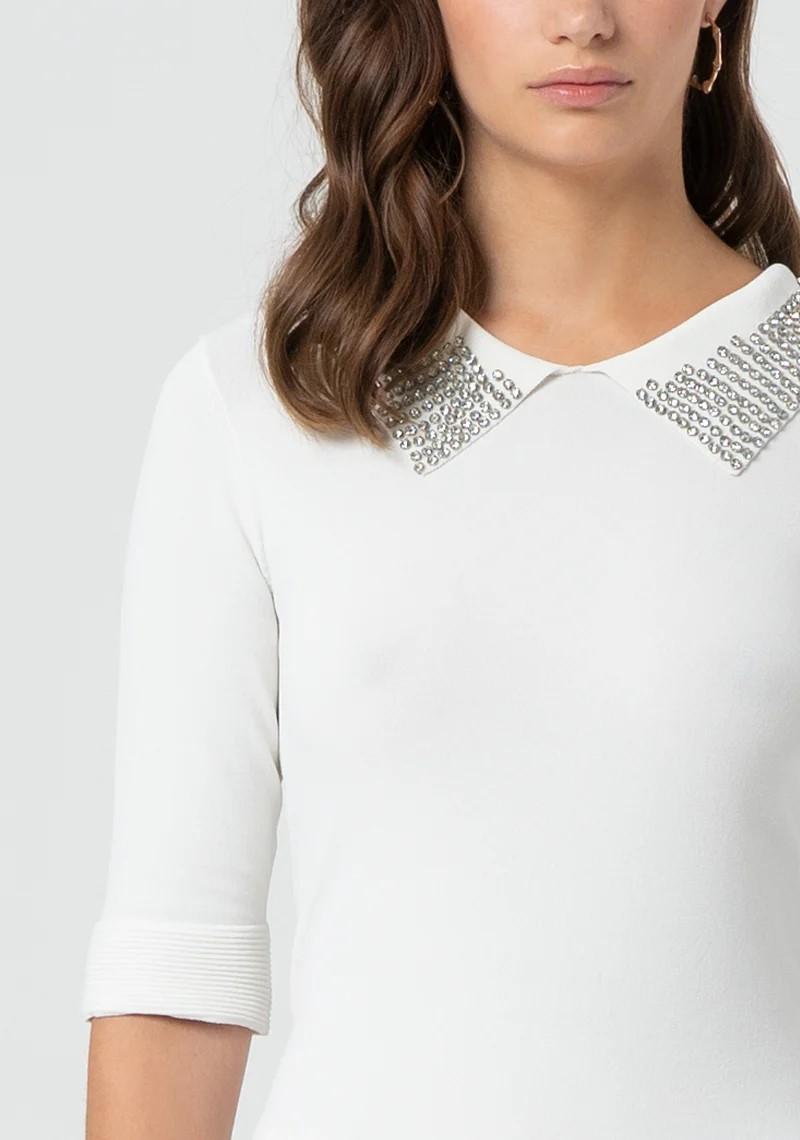 Fracomina Polo collo strass FR25ST7007K414R9 108 Fracomina Preview 