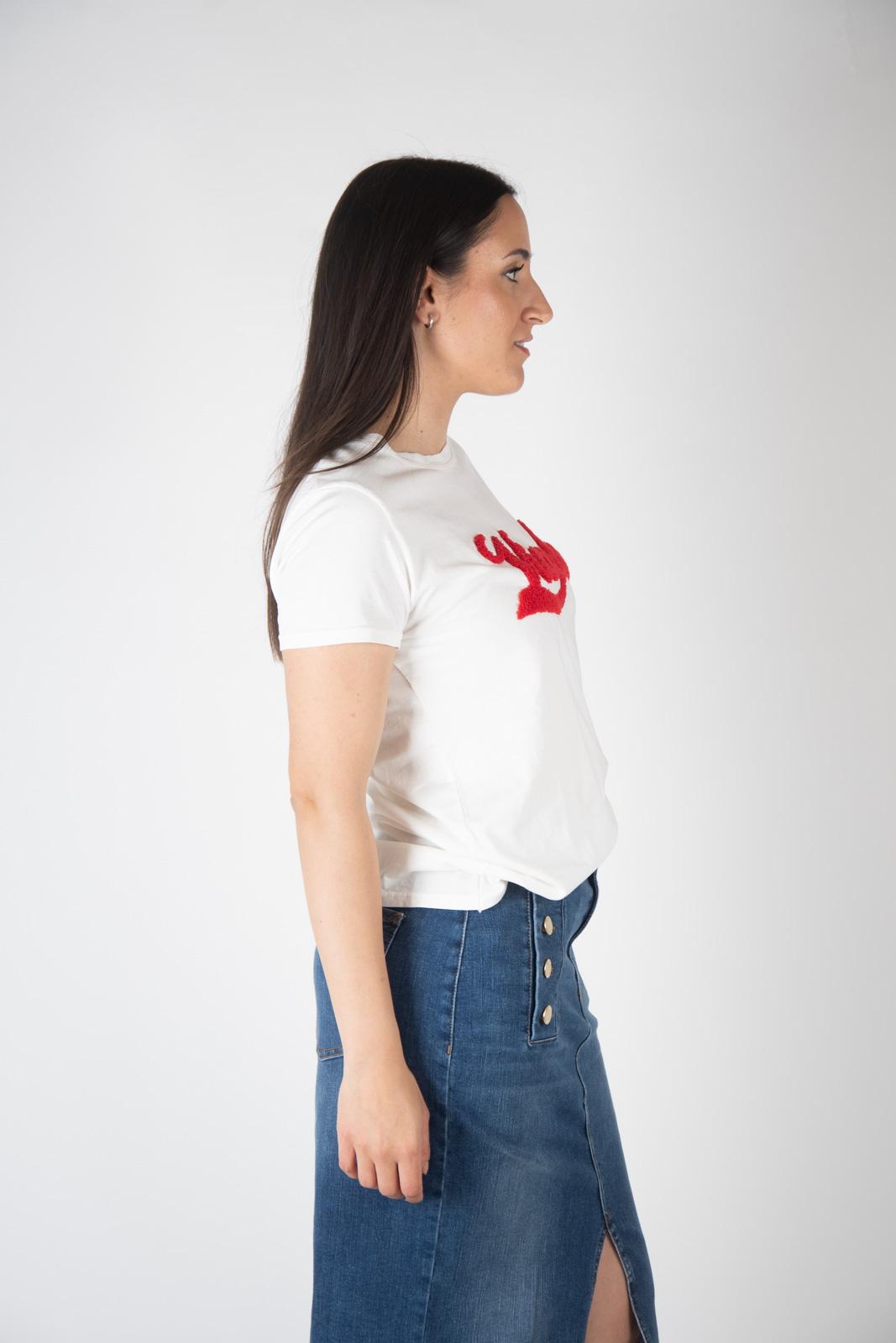 Vicolo T-Shirt logo a rilievo RB0479 02 Vicolo 