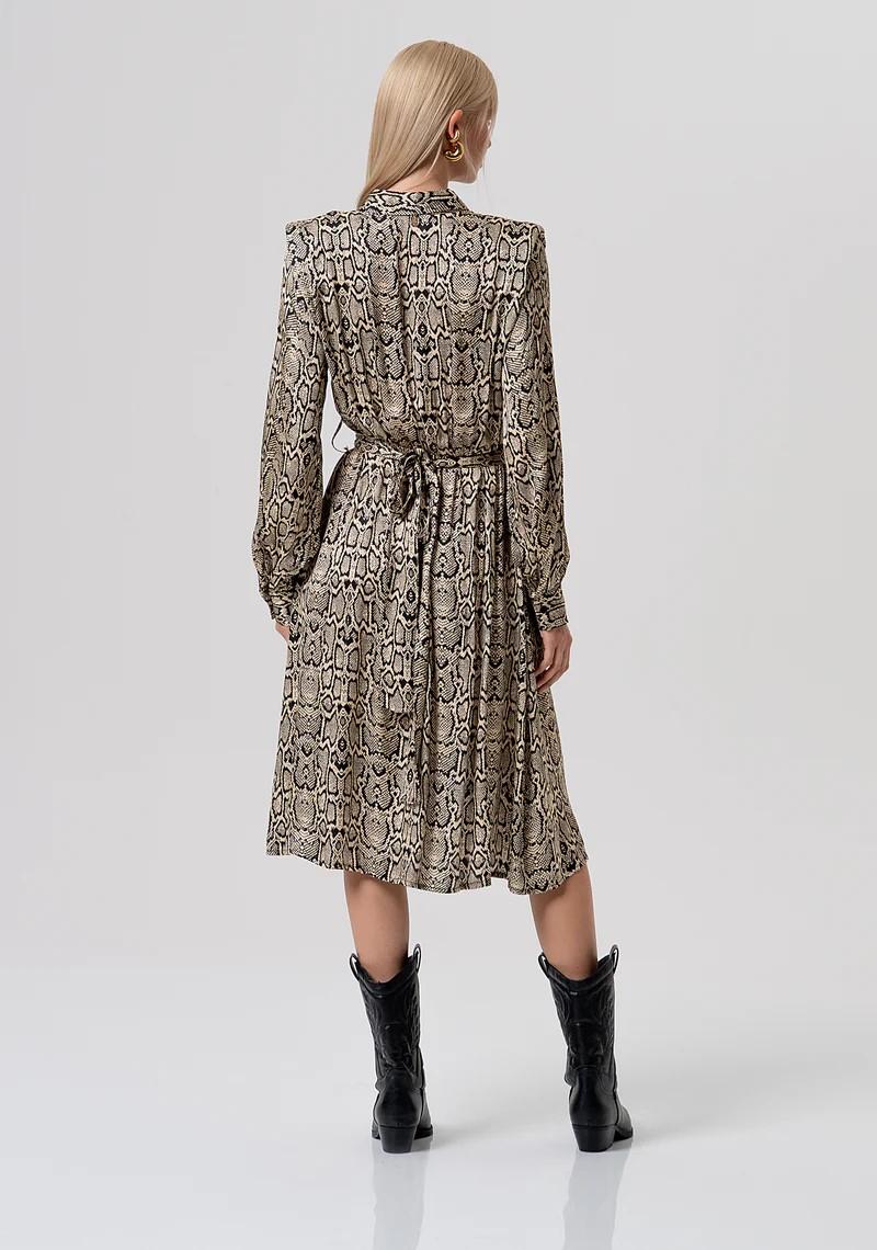 FRACOMINA CHEMISIRE RASO STAMPA ANIMALIER FR26SD2011W413L7 F64 Fracomina Preview 