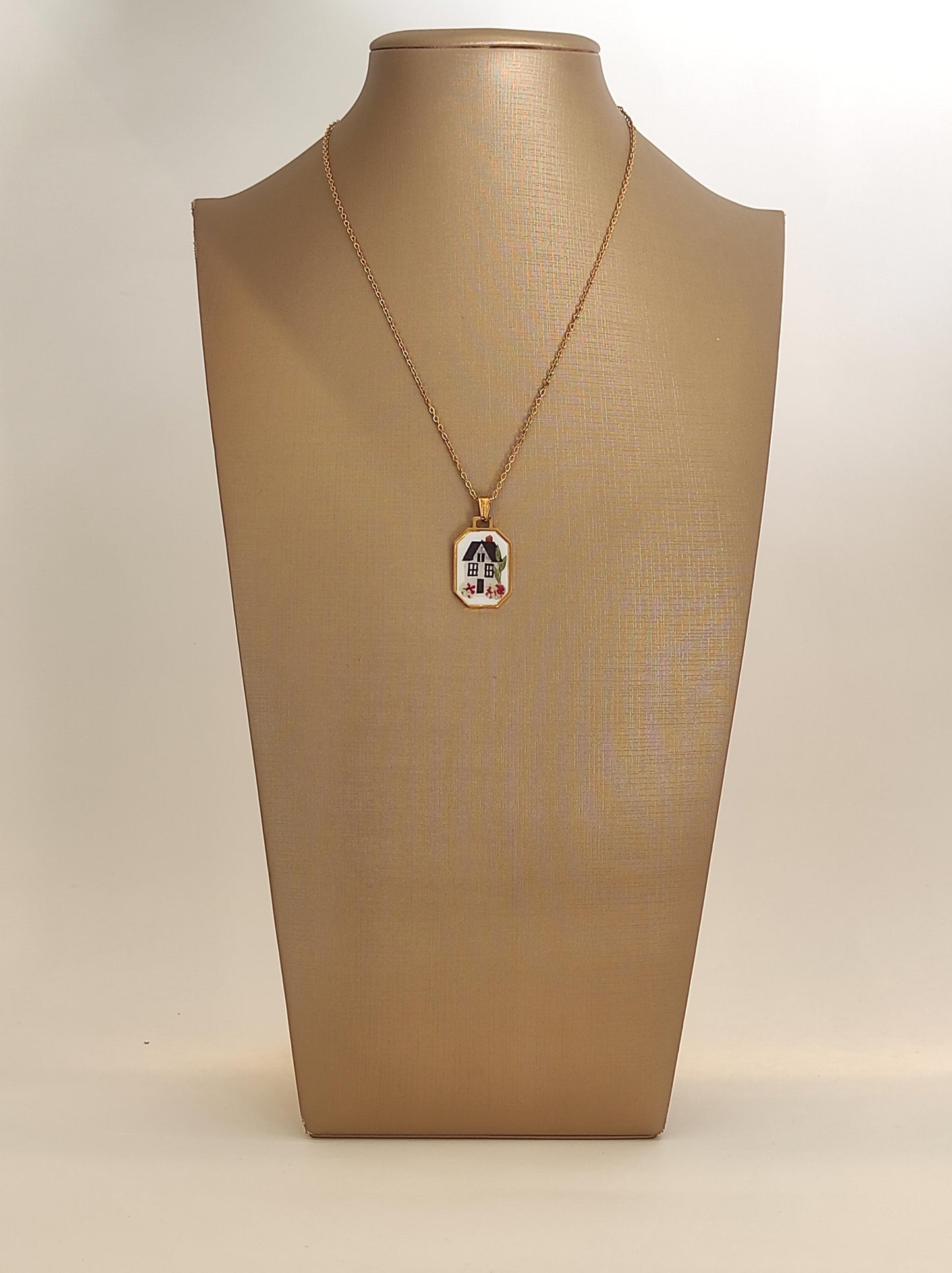 CHILI Collana Pendente in metallo smaltato COLLANA10/A25 01 Chili 